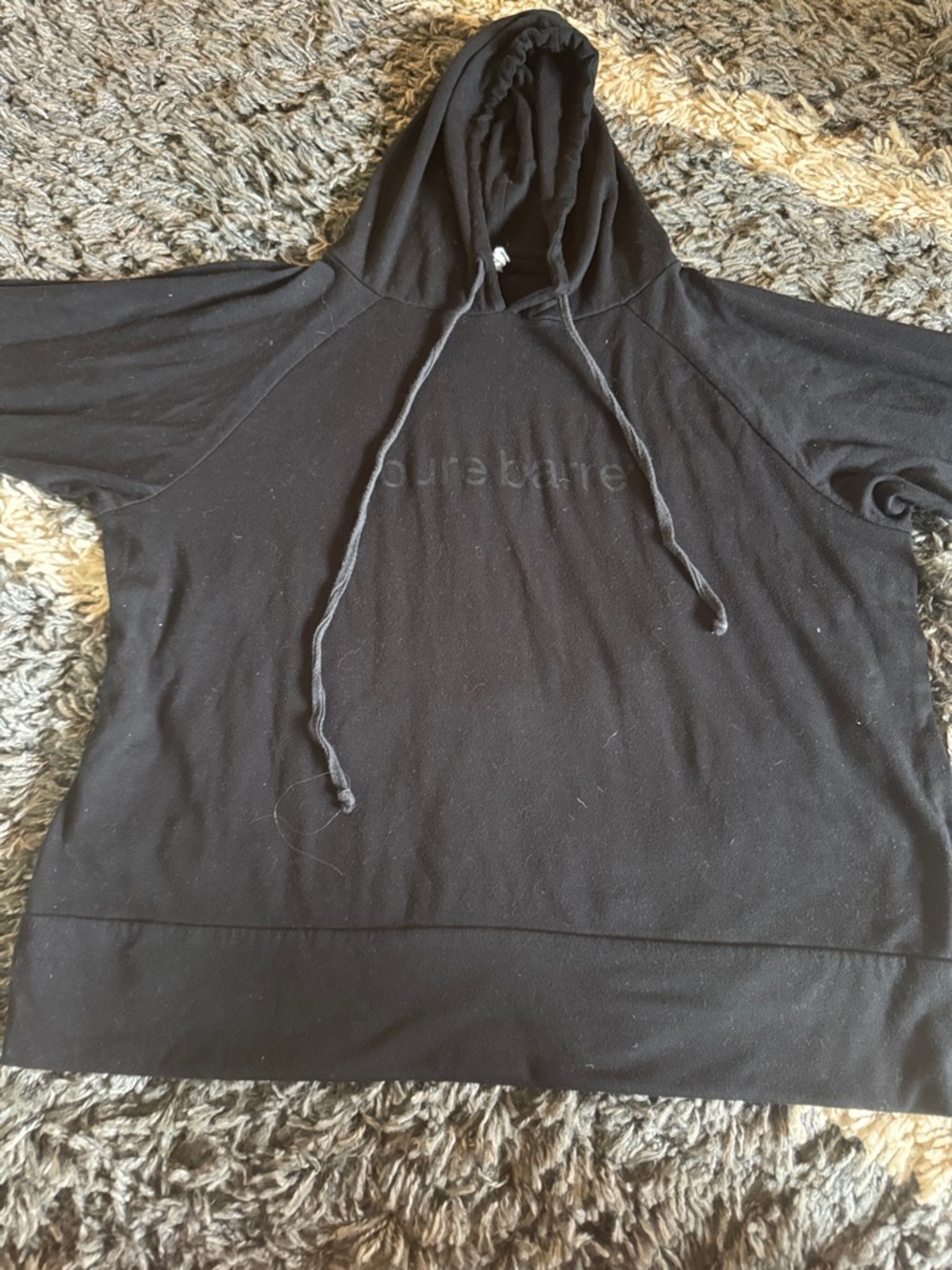 Pure Barre Black Pullover Hoodie
